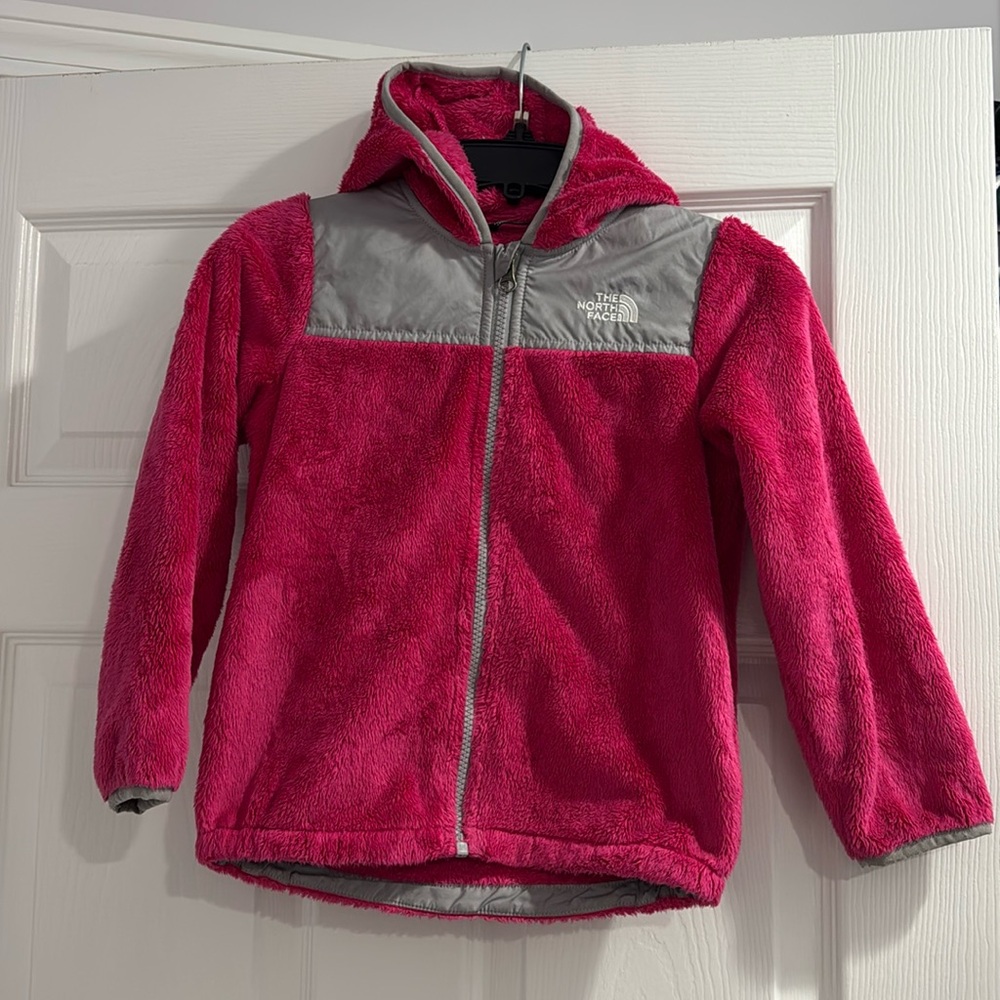 Toddler 5T The North Face hooded fleece jacket